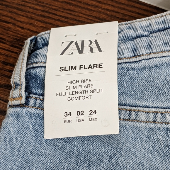 Zara Slim Flare Jeans - Picture 6 of 6